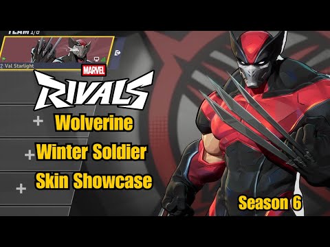 Wolverine | Winter Soldier Battle Pass Skin Showcase | Marvel Rivals Gameplay Season 6 Early Access