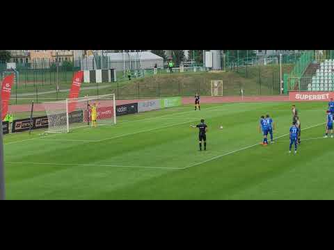 Karny w meczu Olimpia Grudziądz  vs Sandecja Nowy Sącz !