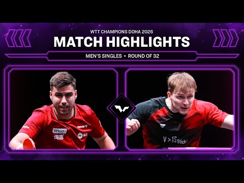 Darko Jorgic vs Benedikt Duda | MS R32 | WTT Champions Doha 2026