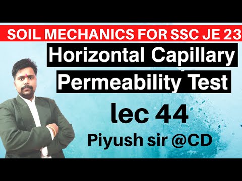 INTRODUCTION TO SOIL MECHANICS Soil Mechanics for GATE ESE SSC JE STATE AE JE RRB JE