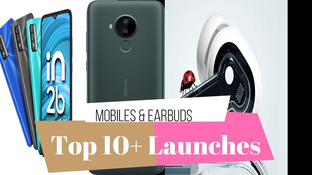 Top 10+ Launches (TWS) earphones & Mobiles