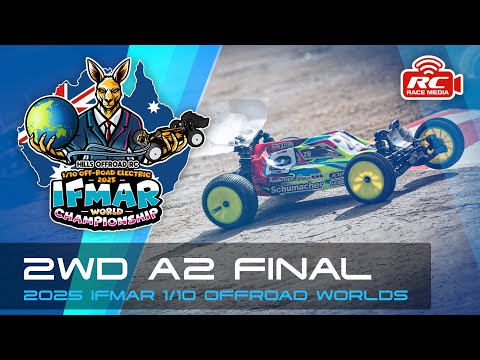 2WD A2 Final | 2025 IFMAR 1/10 Offroad Worlds Championships (Sydney, Australia)