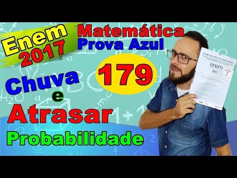 Enem 2017 - Questão 179 - prova azul de matemática (probabilidade)