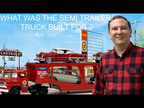 Thumbnail for The Semi-Trailer: Alexander Winton’s Trucking Invention + M2 Chevy Spartan Car Carrier by Car