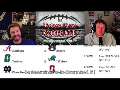 Week 14 Tater Time Football 2025