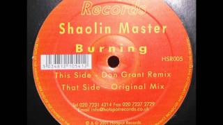 Shaolin Master - Burning