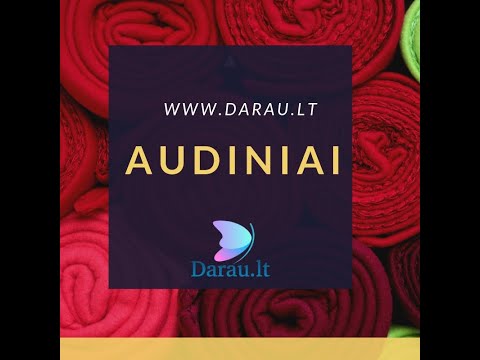 labiausiai liekninantys audiniai