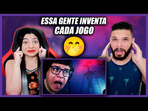 (Games EduUu) BICHO DA SIRENE! - Siren Head (REACT)
