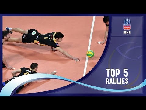 Stars in Motion Episode 8- Top 5 Rallies - 2016 CEV DenizBank Volleyball Champions League - Men