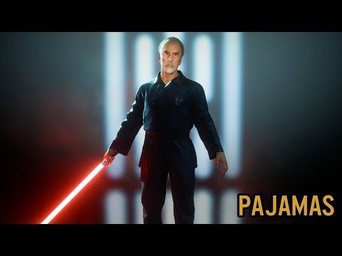 Pajama Dooku Skin - Star Wars Battlefront 2