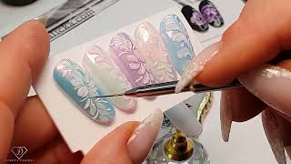Difrent types of nail art brushes. Beginners quide on nail art brushes 