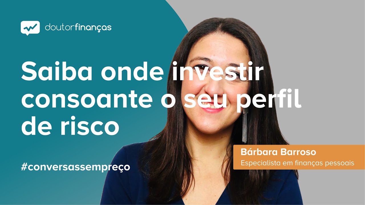 Imagem de um monitor onde se vê o programa Conversas sem Preço com a entrevista a Bárbara Barroso, especialista em literacia financeira