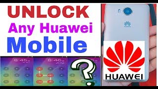 How To Unlock Huawei Pattern Lock Pin Or Password