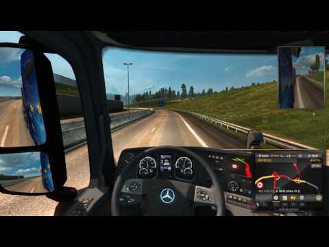Euro Truck Simulator 2 - from Stuttgart(D) to Zurich(CH)