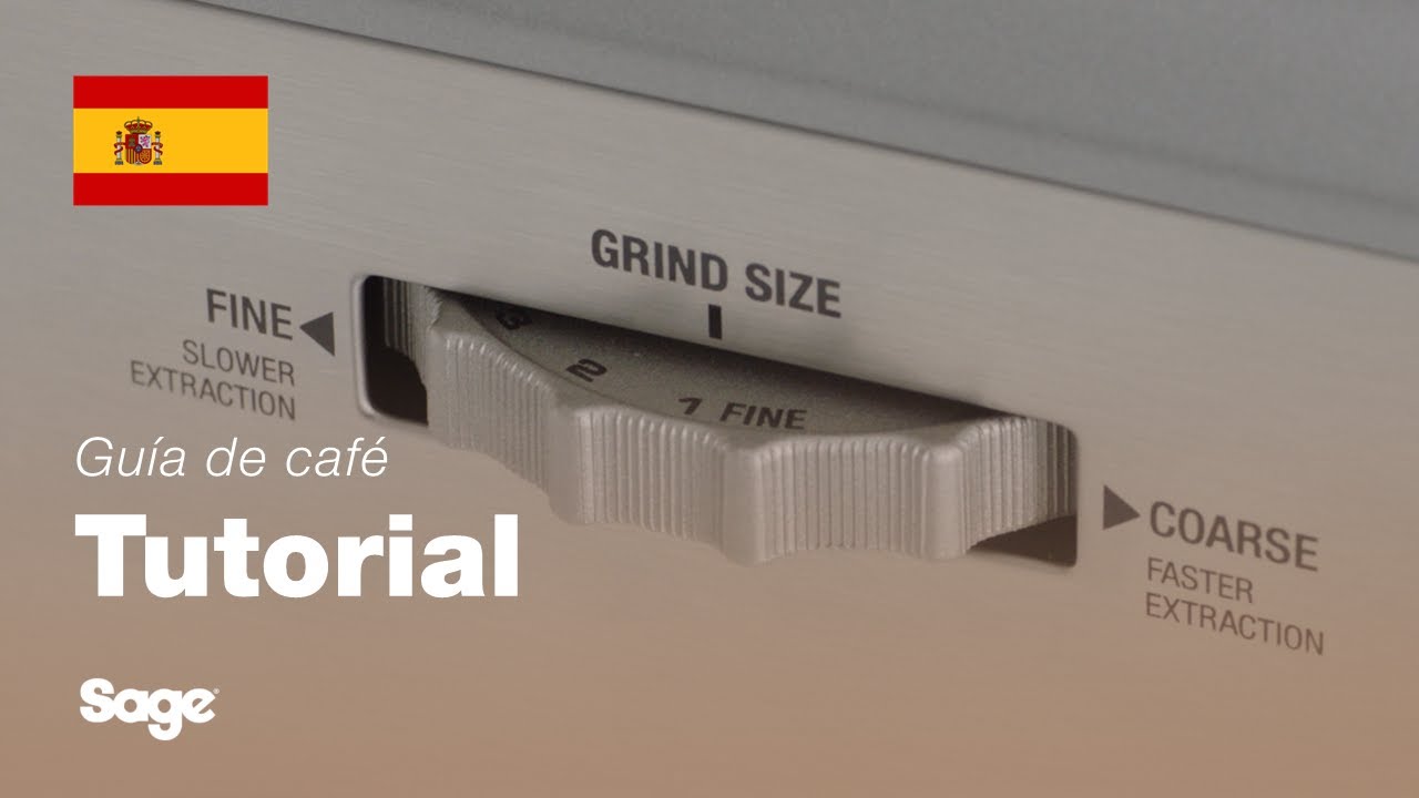 Tutorial de guía de café de Breville - Cómo ajustar el grosor de molido