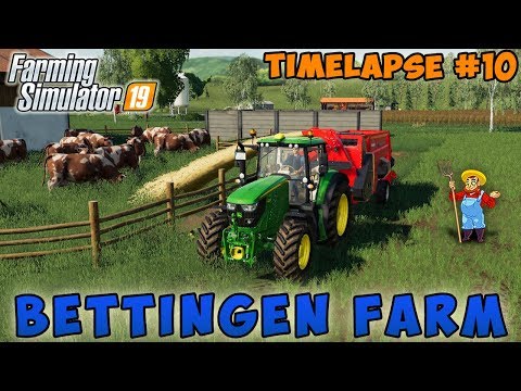 Farming simulator 19 | Bettingen Farm | Timelapse #10 | Buy and feed cows