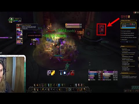 DISCIPLINE PRIEST HEALER - BURSTING - HUGE 13 STACKS, NO DEATHS [BFA S4]