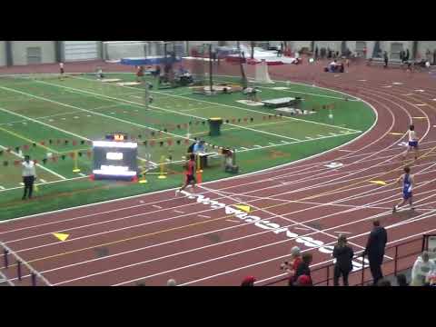 Spire Preview Meet 1 27 2024   Boys 60m Hurdle Prelims   Heat 3