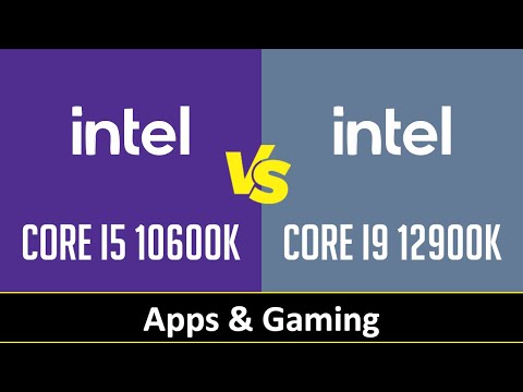 Intel Core i5 10600K vs Intel Core i9 12900K - Apps & Gaming (RTX 4090)