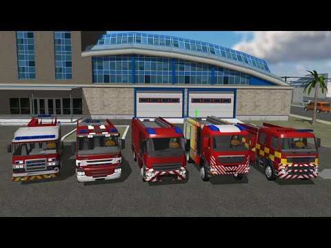 Fire Engine Simulator - Gameplay Android, iOS