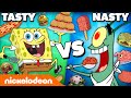 Krusty Krab Vs Chum Bucket Whose Food Is Tastier SpongeBob Nicktoons