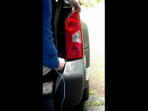 Nissan Xterra Tail Lights Removal 2005+
