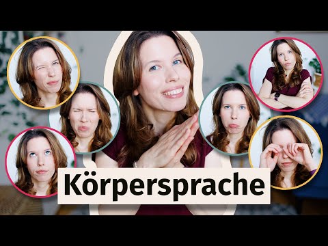 Körpersprache: 25+ Ausdrücke auf Deutsch (B2, C1)