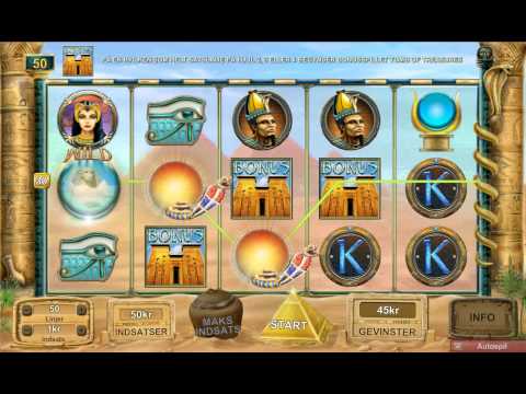 Mighty Sphinx - Ægyptisk spilleautomat på nettet