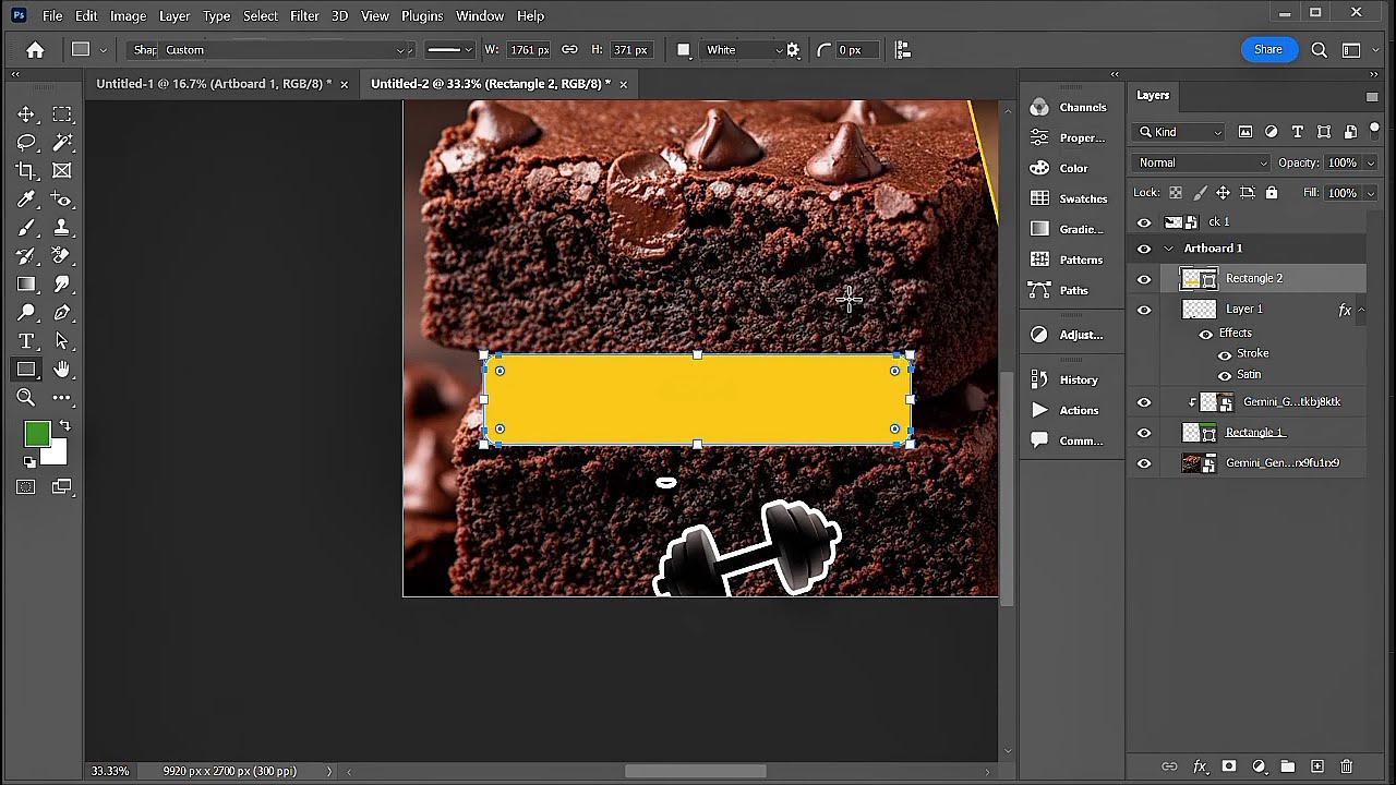 Cooking YouTube Thumbnail Design Photoshop showreel 