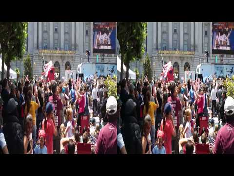 3D Reaction to US goal in Women's World Cup 2011