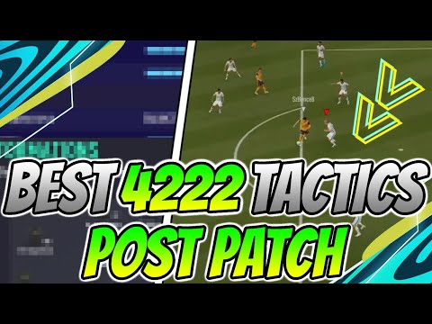 FIFA 21 *NEW* 4222 PRO PLAYER CUSTOM TACTICS POST PATCH| FUT 21 CUSTOM TACTICS & PLAYER INSTRUCTIONS
