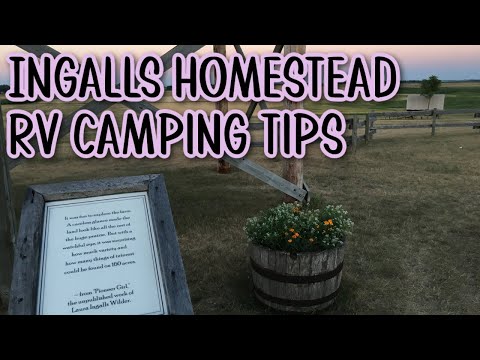RV Camping at Ingalls Homestead in De Smet, SD