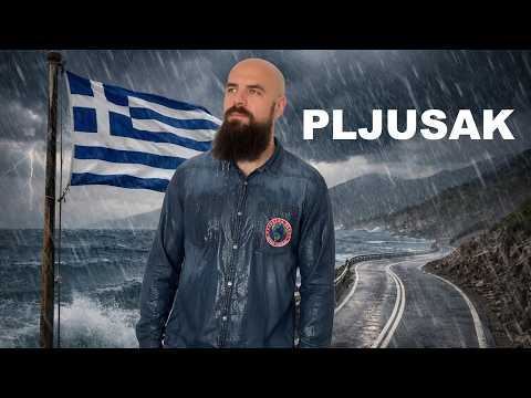 GRČKA kakvu NIKAD NISTE VIDELI | Uhvatio nas pljusak