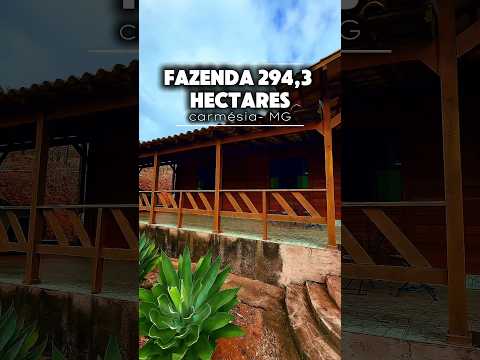 FAZENDA 294,3 HECTARES CARMÉSIA-MG R$ 4.7 MILHÕES #agro #fazenda #minasgerais #imobiliaria #luxo