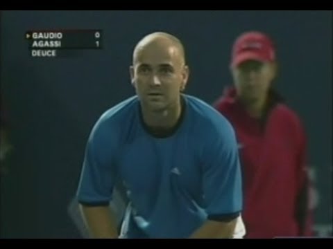 Gaston Gaudio vs Andre Agassi Montreal 2005 QF