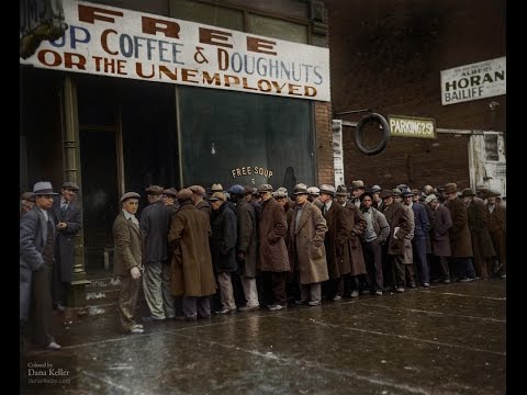 'The Great Depression'- In color