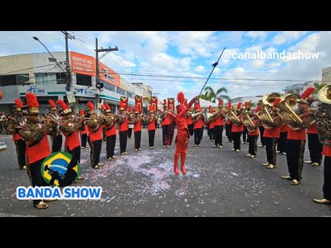 Banda Marcial COBRAC no Concurso de Bandas e Fanfarras de Cruz das Almas 2024