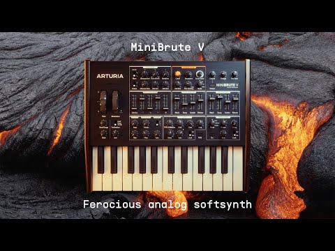 MiniBrute V | Ferocious Analog Softsynth | ARTURIA