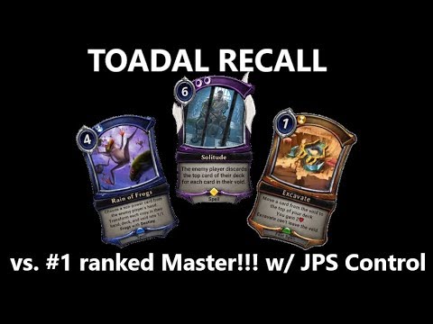 [Eternal] Toadal Recall Beats Rank 1 Master!