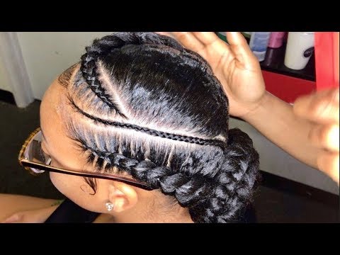 How To: butterfly 🦋 Goddess Braids