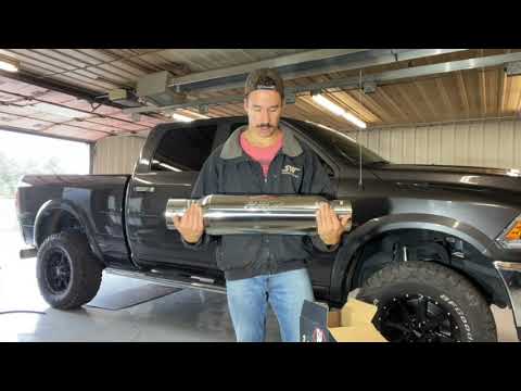 6.7 Cummins with Aero Turbine 5050XL muffler