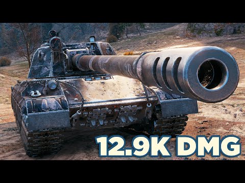114 SP2 • 12.9K DMG 8 KILLS • WoT Gameplay