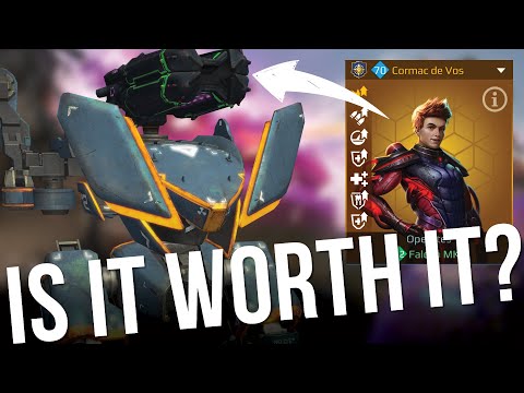 War Robots - How Strong Can We Make The Traditionalist Falcon With Max Legendary Pilot?