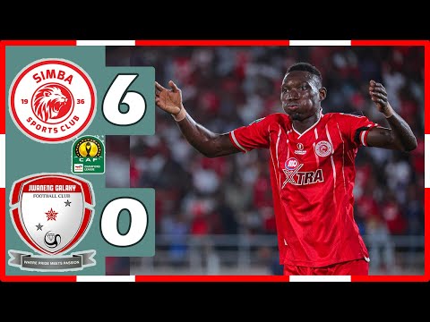 SIMBA VS JWANENG GALAXY Highlights 6-0 / Magoli Yote Haya Hapa #simbavsjwanenggalaxy6-0 #allgoals
