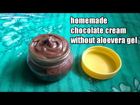DIY chocolate cream for skin lightening/anti-aging cream