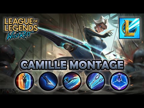 WILD RIFT Alpha Test: CAMILLE Montage | Best Gameplays | Wild Rift Montages | Eryx Gaming