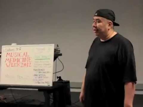 Rex Smallboy   clip   Musical Medicine Week 2012   Songweavers Studio