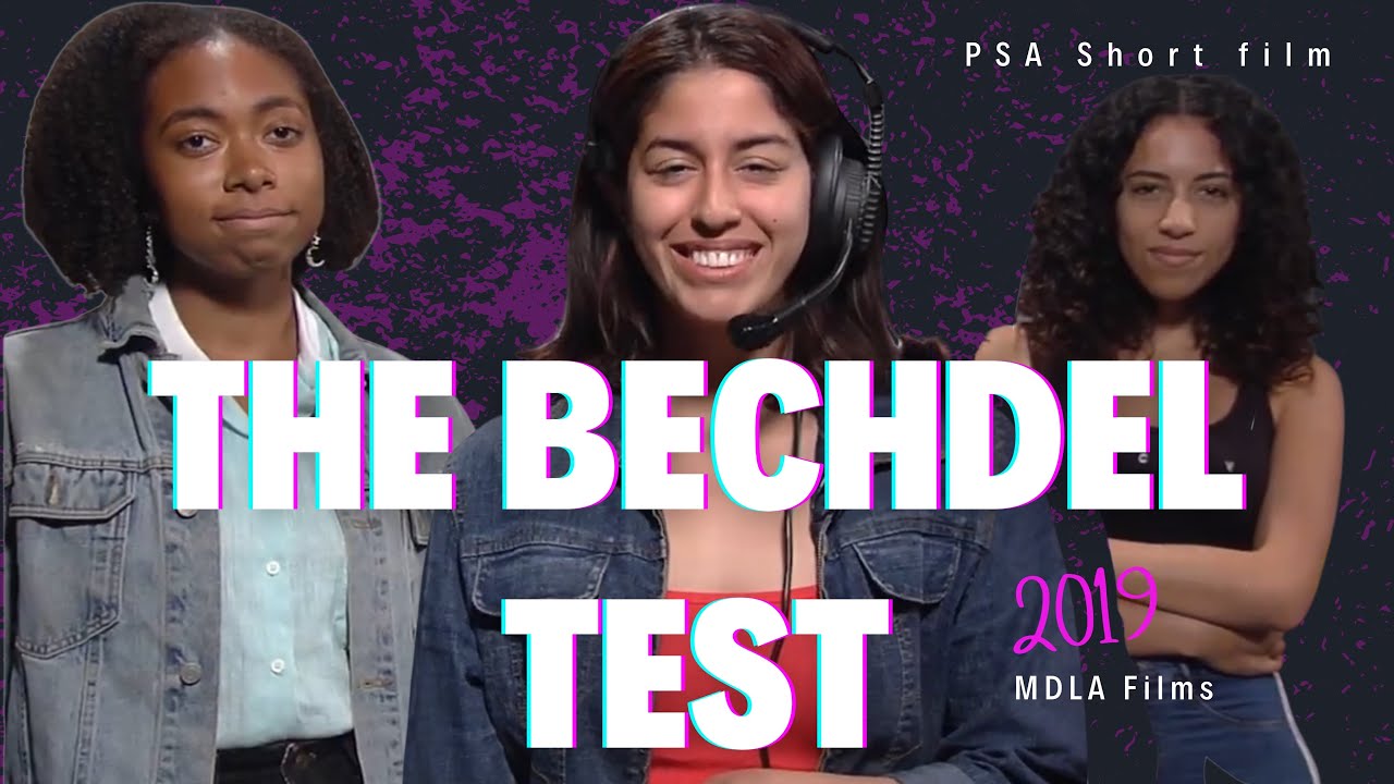 The Bechdel Test PSA still