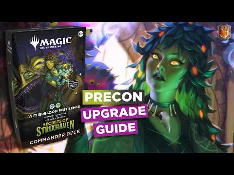 “Witherbloom Pestilence” Precon Upgrade | Secrets of Strixhaven | The Command Zone 741 | MTG Magic