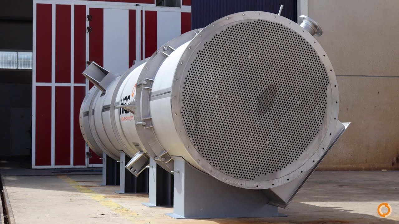 Time-lapse manufacturing of large shell and tube heat exchangers